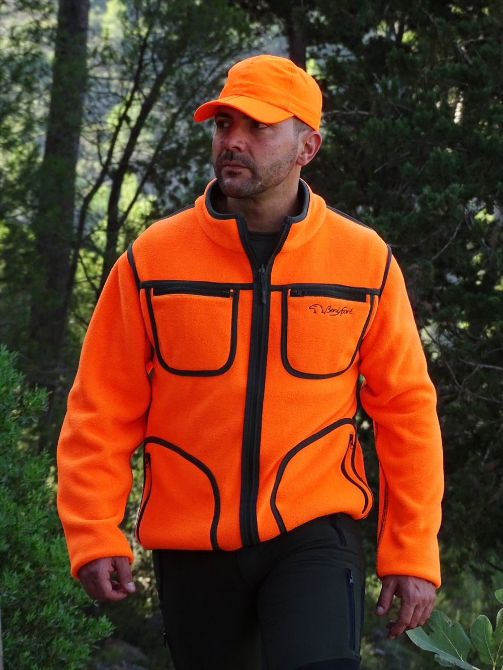 Ζακέτα αδιάβροχη fleece BENISPORT διπλής όψης 224